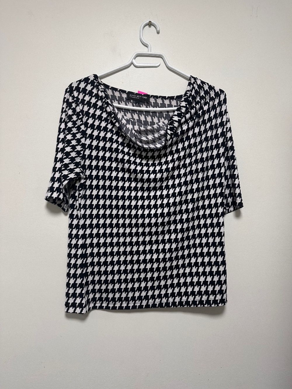 Checkered print shirt